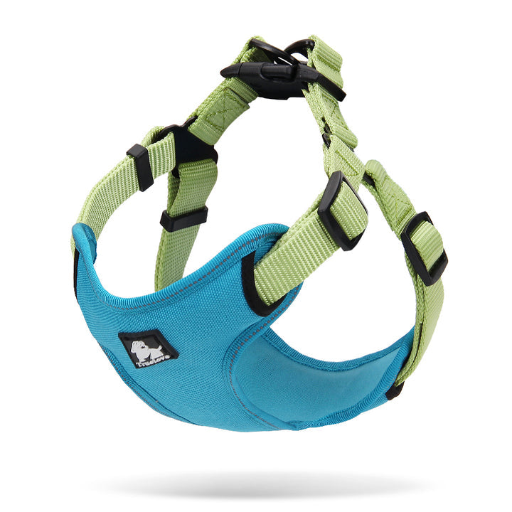 True Love Urban Dog Harness - Green, M-1962324867625914368