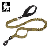 True Love Military Dog Leash 2 cm width and 1.4 m length - Army Green M - Front View