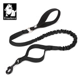 True Love Military Dog Leash - 2.5 cm width and 1.4 m length Black L - Front View