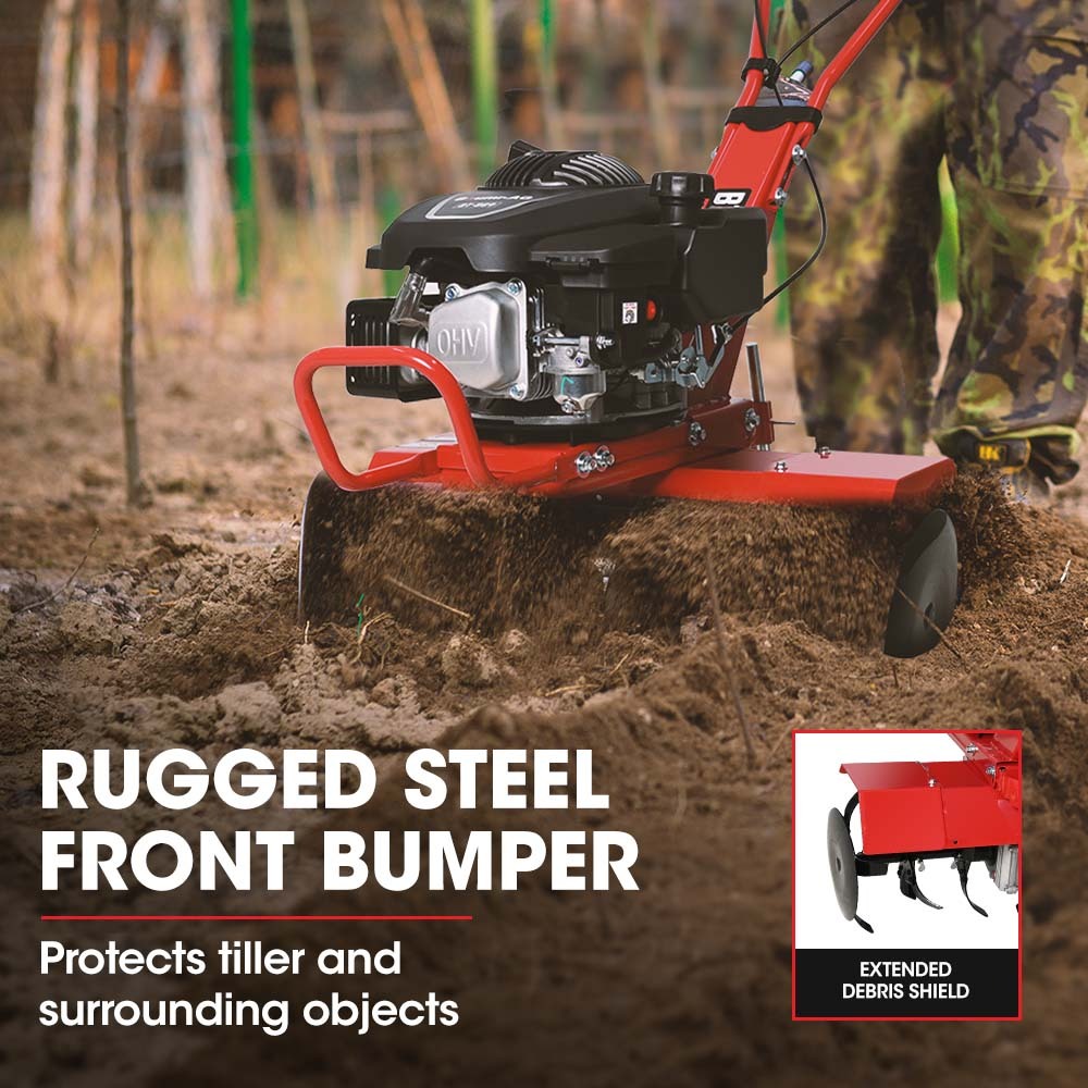 Baumr-AG 150cc 4-Stroke Petrol Tiller Cultivator Garden Rototiller