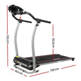 Everfit Treadmill Electric Home Gym Fitness Exercise Machine Foldable 340mm - Front View
