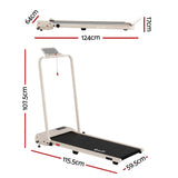 Everfit 3 in 1 Walking Pad Treadmill 12% Incline Under Desk Foldable Treadmills for Home Gym With 38cm Wide Belt APP Control - Front View