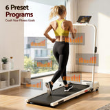 Everfit 3 in 1 Walking Pad Treadmill 12% Incline Under Desk Foldable Treadmills for Home Gym With 38cm Wide Belt APP Control - Rear View