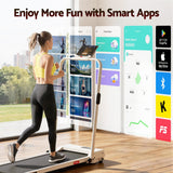 Everfit 3 in 1 Walking Pad Treadmill 12% Incline Under Desk Foldable Treadmills for Home Gym With 38cm Wide Belt APP Control - Close-Up Angle