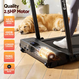 Everfit 3 in 1 Walking Pad Treadmill 12% Incline Under Desk Foldable Treadmills for Home Gym With 38cm Wide Belt APP Control - Extra Image