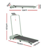 Everfit 3 in 1 Walking Pad Treadmill 12% Incline Under Desk Foldable Treadmills for Home Gym With 38cm Wide Belt APP Control - Front View
