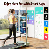 Everfit 3 in 1 Walking Pad Treadmill 12% Incline Under Desk Foldable Treadmills for Home Gym With 38cm Wide Belt APP Control - Close-Up Angle