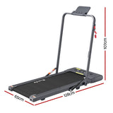 Everfit Treadmill Electric Walking Pad Under Desk Home Gym Fitness 400mm Grey - Front View