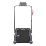 Everfit Treadmill Electric Walking Pad Under Desk Home Gym Fitness 400mm Grey - Side View