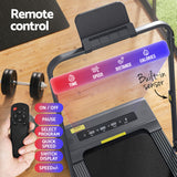 Everfit Treadmill Electric Walking Pad Under Desk Home Gym Fitness 400mm Grey - Rear View