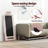 Everfit Treadmill Electric Walking Pad Under Desk Home Gym Fitness 400mm Pink - Extra Image