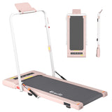 Everfit Treadmill Electric Walking Pad Under Desk Home Gym Fitness 400mm Pink - Extra Image