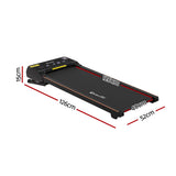 Everfit 3 in 1 Walking Pad Treadmill 20% Auto Incline Under Desk Treadmills for Home Gym With 40cm Wide Belt - Front View
