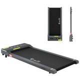 Everfit Treadmill Electric Walking Pad Under Desk Home Gym Fitness 400mm Grey