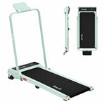 Everfit 3 in 1 Walking Pad Treadmill 12% Incline Foldable Under Desk Treadmills 40cm Belt Green