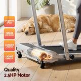 Everfit 3 in 1 Walking Pad Treadmill 12% Incline Foldable Under Desk Treadmills for Home Gym With 40cm Wide Belt Silver - Extra Image