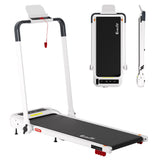 Everfit 3 in 1 Treadmill Electric Walking Pad with Incline Foldable for Home Gym White - Extra Image