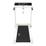 Everfit Treadmill Electric Home Gym Fitness Exercise Knob Foldable 420mm White - Side View