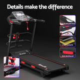 Everfit Treadmill Electric Home Gym Fitness Exercise Machine w/ Sit Up Bar 420mm - Rear View