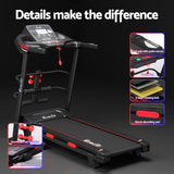 Everfit Treadmill Electric Home Gym Fitness Exercise Machine w/ Sit Up Bar 420mm - Rear View