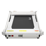 Everfit Treadmill Electric Home Gym Fitness Exercise Knob Foldable 450mm White - Top-Down View