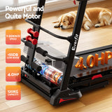 Everfit Treadmill Electric Home Gym Fitness Exercise Machine w/ Sit Up Bar 450mm - Low Angle