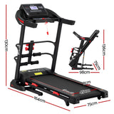 Everfit Treadmill Electric Home Gym Fitness Exercise Machine w/ Sit Up Bar 450mm - Extra Image