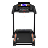 Everfit Treadmill Electric Auto Incline Home Gym Fitness Exercise Machine 490mm - Side View