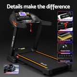 Everfit Treadmill Electric Auto Incline Home Gym Fitness Exercise Machine 490mm - Rear View