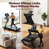 Everfit 500mm Wide Belt Treadmill 30% Auto Incline Foldable Treadmills for Home with LED Lights - Extra Image
