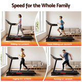 Everfit Treadmill Electric Auto Incline Home Gym Fitness Exercise Machine 520mm - 45-Degree Angle