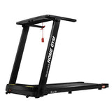 Everfit Treadmill Electric Home Gym Fitness Exercise Fully Foldable 420mm Black - Side View