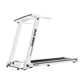 Everfit Treadmill Electric Home Gym Fitness Exercise Fully Foldable 420mm White - Side View