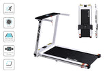 Everfit Treadmill Electric Home Gym Fitness Exercise Fully Foldable 420mm White - Low Angle