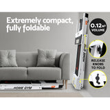 Everfit Treadmill Electric Home Gym Fitness Exercise Fully Foldable 450mm White - Close-Up Angle