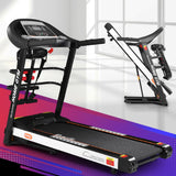 Everfit Treadmill Electric Home Gym Fitness Exercise Machine w/ Massager 450mm - Low Angle