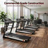 Everfit Treadmill Electric Home Gym Fitness Exercise Machine w/ Massager 450mm - Extra Image