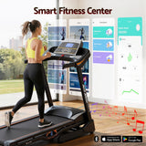 Everfit Treadmill Electric Auto Incline Home Gym Fitness Exercise Machine 480mm - Top-Down View
