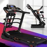 Everfit Treadmill Electric Home Gym Fitness Exercise Machine w/ Massager 480mm - Close-Up Angle