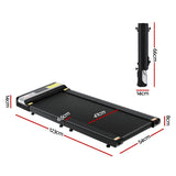 Everfit Treadmill Electric Walking Pad Under Desk Home Gym Fitness Foldable Belt - Extra Image