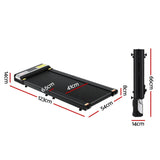 Everfit Treadmill Electric Walking Pad Under Desk Home Gym Fitness Foldable Belt - Front View