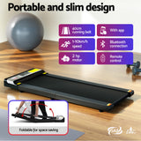 Everfit Treadmill Electric Walking Pad Under Desk Home Gym Fitness Foldable Belt - Top-Down View