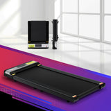 Everfit Treadmill Electric Walking Pad Under Desk Home Gym Fitness Foldable Belt - Close-Up Angle