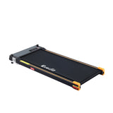 Everfit 2 Side Walking Pad Treadmill with Massage Function Fitness 380mm Black - Front View
