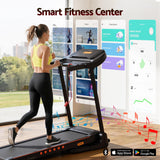 Everfit Treadmill Electric Home Gym Fitness Exercise Equipment Incline 390mm - Rear View