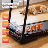 Everfit Treadmill Electric Home Gym Fitness Exercise Equipment Incline 390mm - Low Angle