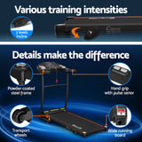 Everfit Treadmill Electric Home Gym Fitness Exercise Equipment Incline 400mm - Top-Down View