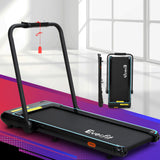 Everfit Treadmill Electric Walking Pad Under Desk Home Gym Fitness 420mm Remote - Low Angle