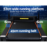 Everfit Treadmill Electric Auto Level Incline Home Gym Fitness Exercise 450mm