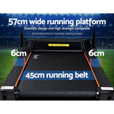 Everfit Treadmill Electric Auto Level Incline Home Gym Fitness Exercise 450mm - Close-Up Angle